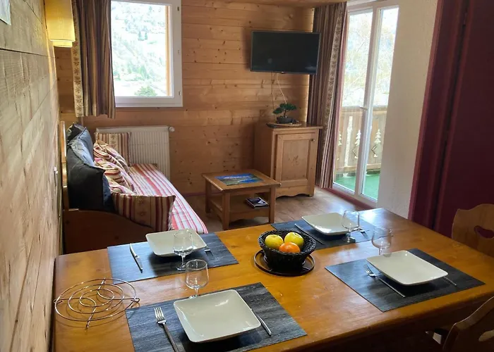 4/6 Pers 38m2, Vue Montagne, Piscine Chauffée, 500m Centre Appartamento